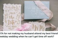Woman Told Her Best Friend That Her Husband Couldn’t Make It To Her Wedding, But Her Friend Got Upset And Kept Pushing For Him To Come