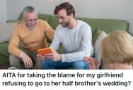 Boyfriend Lied To His Girlfriend’s Parents So She Wouldn’t Be Forced To Attend A Wedding, So Now They’re Blaming Him For Her Absence