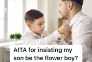 Groom’s Son Wants To Be The Flower Boy At The Wedding, But His Soon To Be Stepmom Loathes This Idea