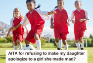 Man Refused To Let His Daughter Apologize For Standing Up For Herself, So The Other Parent Called Him A Terrible Father