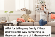 Working Mom Starts Grad School To Advance Her Career, But When Her Family Complains About Chores, She Tells Them To Handle It Themselves