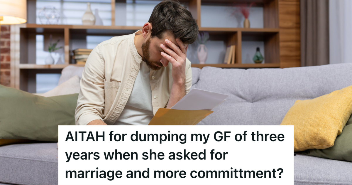 sad man reading a letter