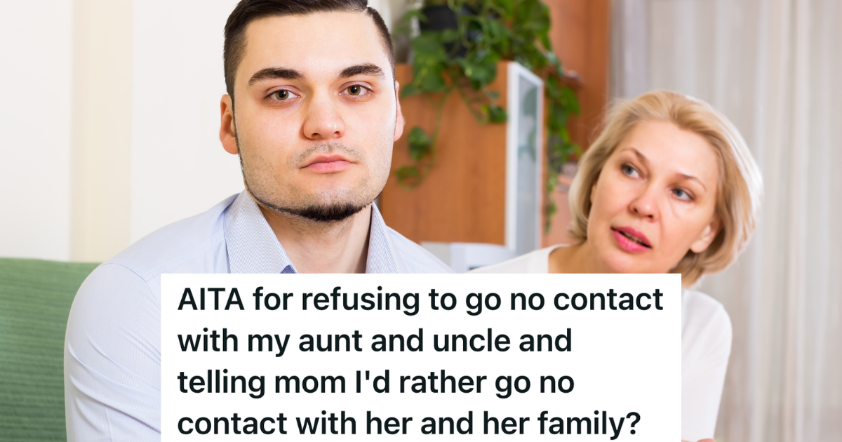 adult son frustrated with his mom