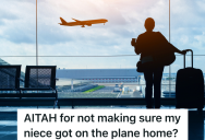 Family Flies Home From A Wedding On Standby, But When One Person Doesn’t Make It On The Flight, The Blame Game Begins