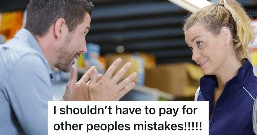 angry man yelling at female employee