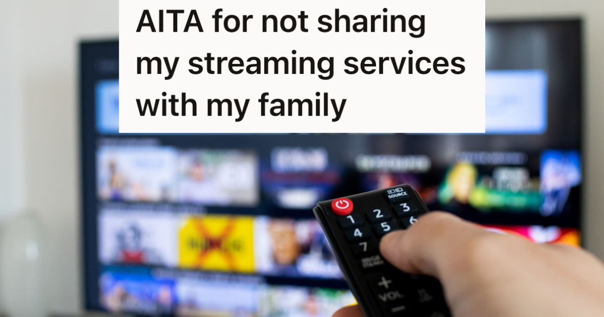 person pointing TV remote at blurred out TV