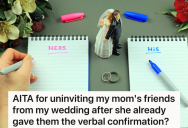 Man Plans A Small Wedding In Japan, But His Mother Wants Him To Invite Three Of Her Friends Who He’s Never Even Met