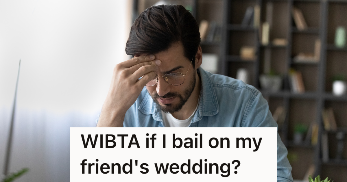 man thinking about what to do