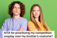 She Was Looking Forward to Her Own Cosplay Project, But Now Her Brother Is Furious Because He Doesn’t Look A Thing Like Jesus