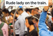 Entitled Lady Wants To Take His Seat On The Train, But He Refuses And Decides To Get Payback By Spoiling Her Book