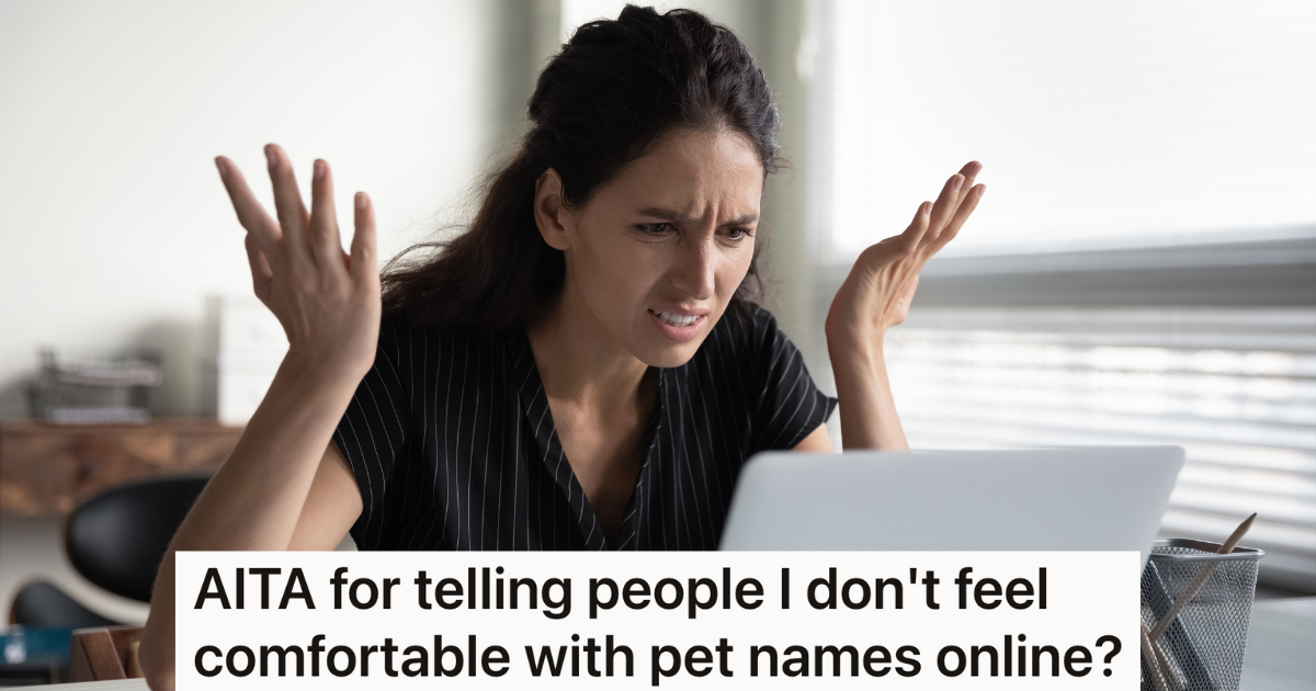 upset woman looking at her computer