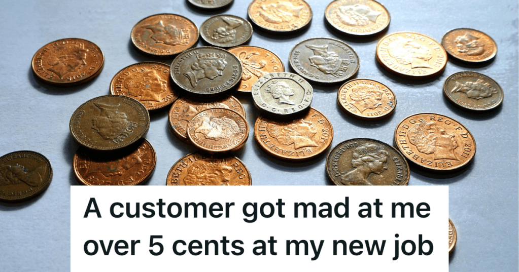 a pile of spare change