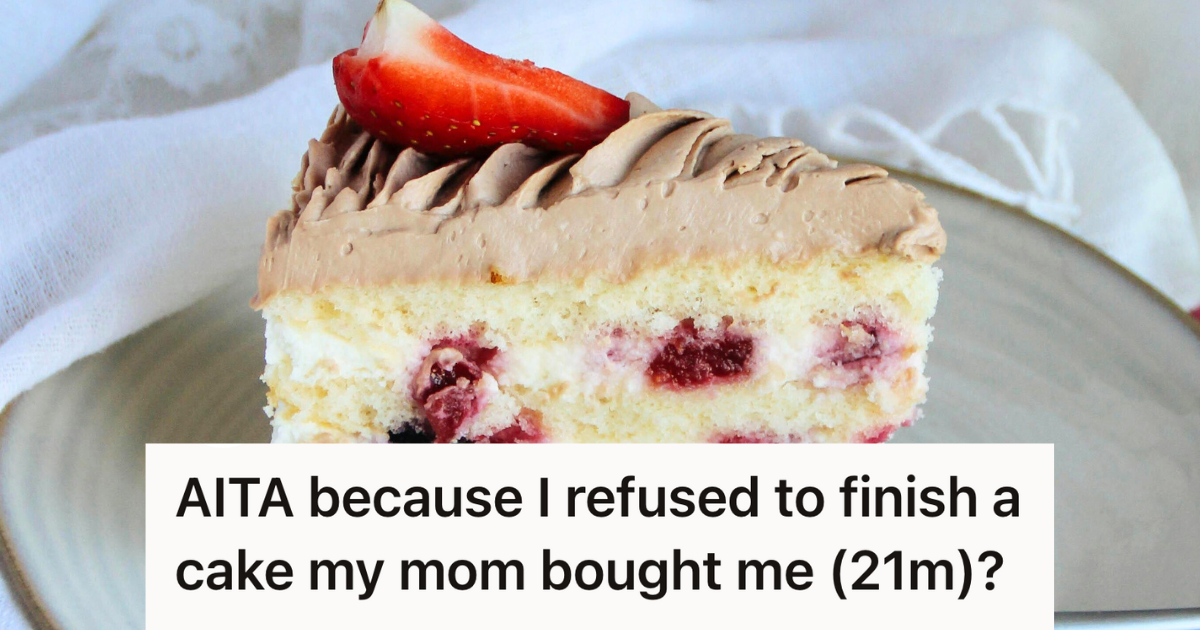 slice of cake with strawberry on top