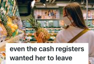 Customer Enters The Shop Five Minutes Before Closing, But Then She Finds Out That The Cash Registers Are Closed