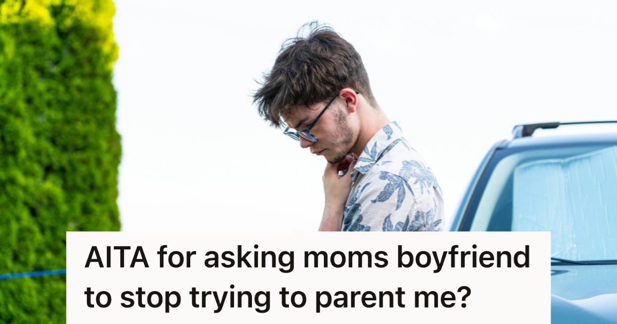 Young man leaning on a car