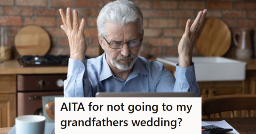 Grandpa looking upset