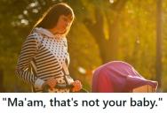 Woman Tried To Sneak Out With Stolen Booze In A Baby Stroller, But Security Stopped Her Before She Could Escape