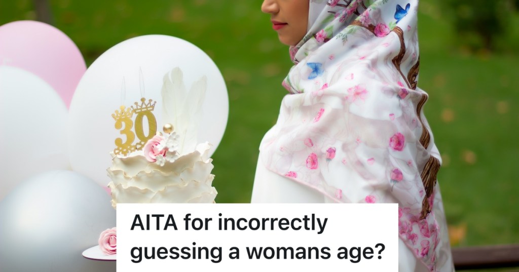 Woman Asked Her To Guess Her Age, And Even Though She Tried To Guess Low, She Still Guessed Too High