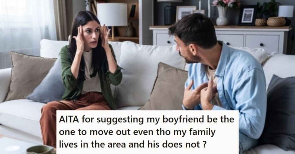 Couple arguing