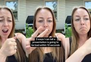 She’s Tired Of Sitting Through Awful Presentation Cliches, And She’s Here To Take a Stand Against Them