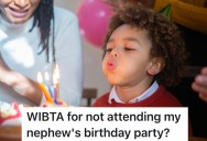 Baby’s First Birthday Party Is A Big Family Affair, But One Aunt May Skip It For Work And Her Sanity