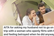 Wife Asks Husband Not To Travel With Flirty CEO, But He Goes Anyway And Now She’s Questioning Everything