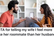 Husband Is Frustrated About Their Marriage, So He Told His Wife It Feels Like They’re Roommates