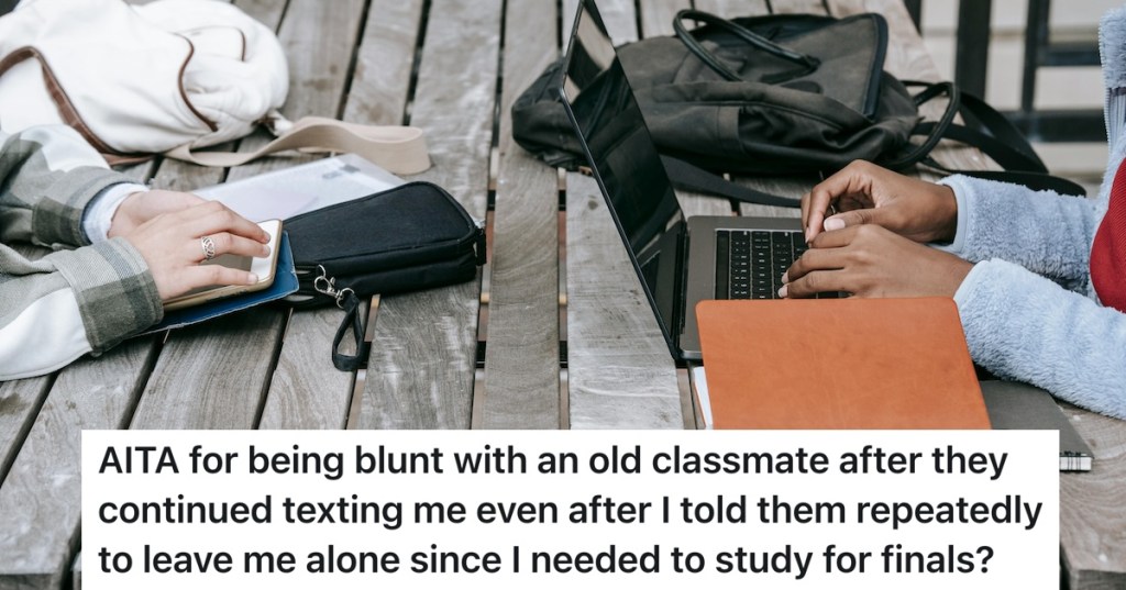 classmates working closely with each other