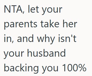 comment 1 82 Her Family Wasnt There For Her While She Was Grieving The Loss Of A Close Friend, But Now They Want Her To Take Her Sister In After A Divorce