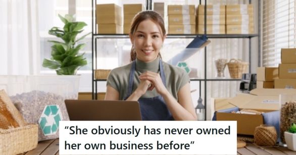 Customer service smile