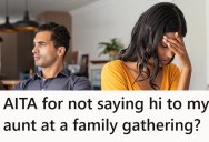 Child Didn’t Say Hello To Their Aunt At A Family Gathering, And That Turned Out To Be An Unforgivable Sin