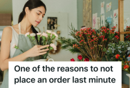 Customer Lied About A Mother’s Day Corsage, So The Floral Team Caught Her Trying To Sneak In A Last-Minute Prom Order