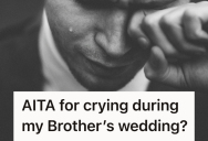His Genuine Emotions Took Over During His Brother’s Wedding, But His Family Misread Them And Turned Him Into The Villain