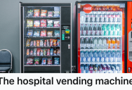 He Went To His Post-Surgery Appointment At The Hospital, But He Wasn’t Prepared To Become The Target Of A Crazy Lady’s Vending Machine Protest