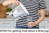 She Fills Up A Big Tumblr Of Water Every Morning, But The Well Is Running Dry, And Their Relationship Is Evaporating With It