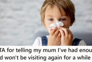 Her Family Gatherings Keep Ending In A Lot Of Sickness, So She’s Thinking Of Calling It Quits