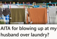 Her Husband Insisted She Was Drying The Clothes All Wrong, And Now They’re Not Speaking to Each Other