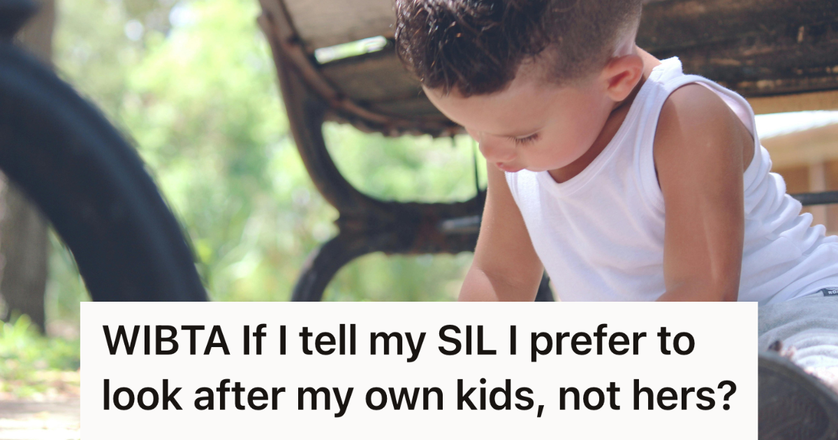 little boy playing outside