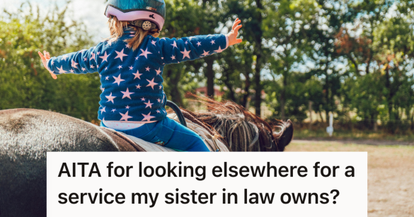 little girl horseback riding