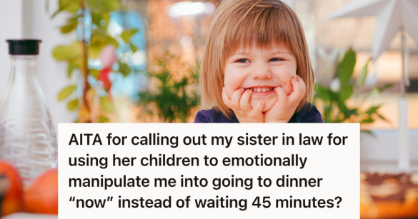 little girl smiling in the kitchen