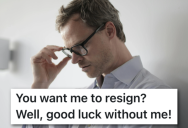 Boss Fires The Only Person Who Knows How To Finish A Key Project, And It Puts The Company On The Verge Of Bankruptcy