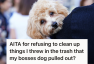 Boss Brought A Disruptive Dog To Work, So His Employees Were Forced To Navigate An Increasingly Messy And Frustrating Environment