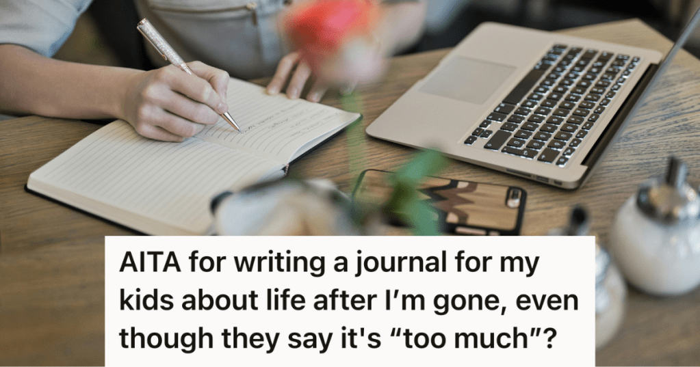 man journaling at his desk