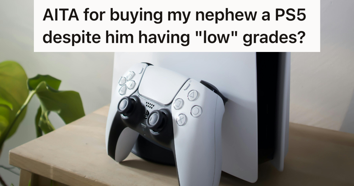 new PS5 with controller