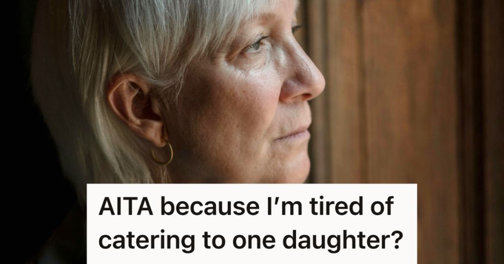 older woman looking off into the distance