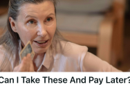 Elderly Customer Claimed She Forgot Her Purse And Asked For Special Treatment, But When Retail Worker Told Her No, She Showed Her True Colors