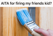 She Took A Chance On Her Friend’s Kid To Do Some Painting, But When He Let Her Down, She Ended Up Having To Clean Up His Mess