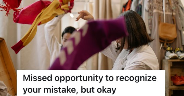 women throwing clothing around