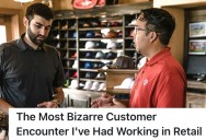 A Customer Asked Him For Help With Her Moth Problem, But He Didn’t Expect For Her To Pull One Out Of Her Bag To Show Him