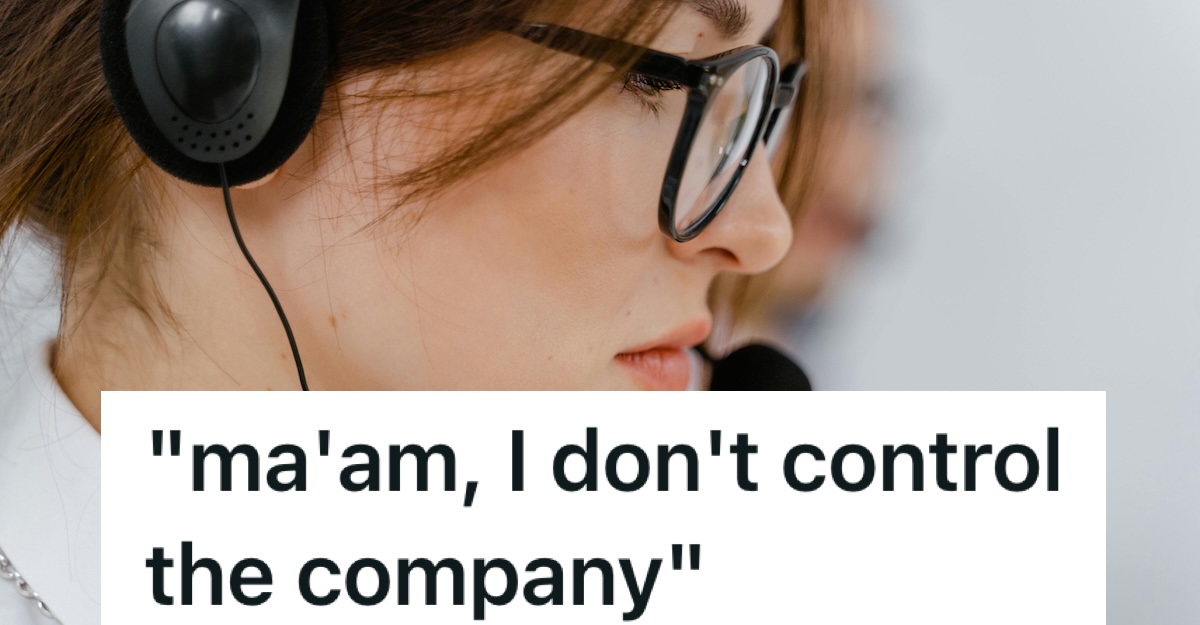 female customer service rep